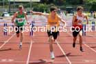 Mens Under-17s 100 metres hurdles, 2023 Northern Under-13s, Under-15s and Under-17s, Middlesbrough.  Photo: David T. Hewitson/Sports for All Pics